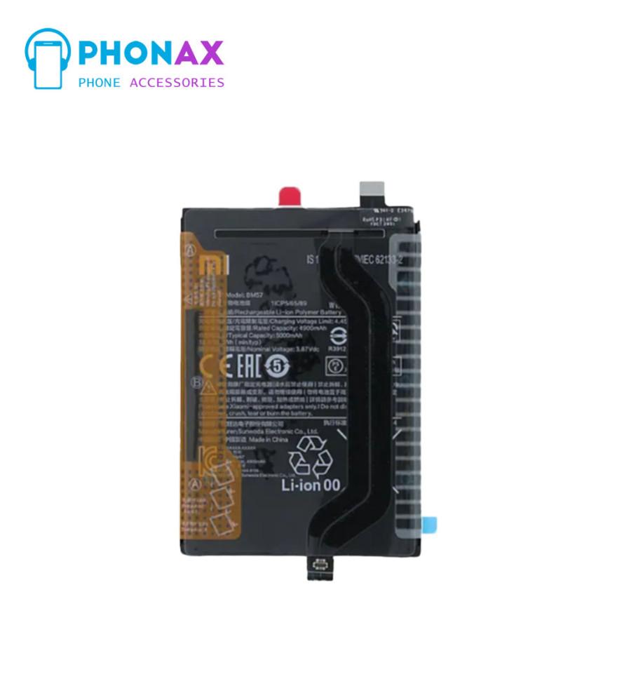 تصویرباتری اورجینال شیائومی Poco X3 GT مدل BM57 با یکسال گارانتی و ضمانت تعویض (حتی بادکردگی)