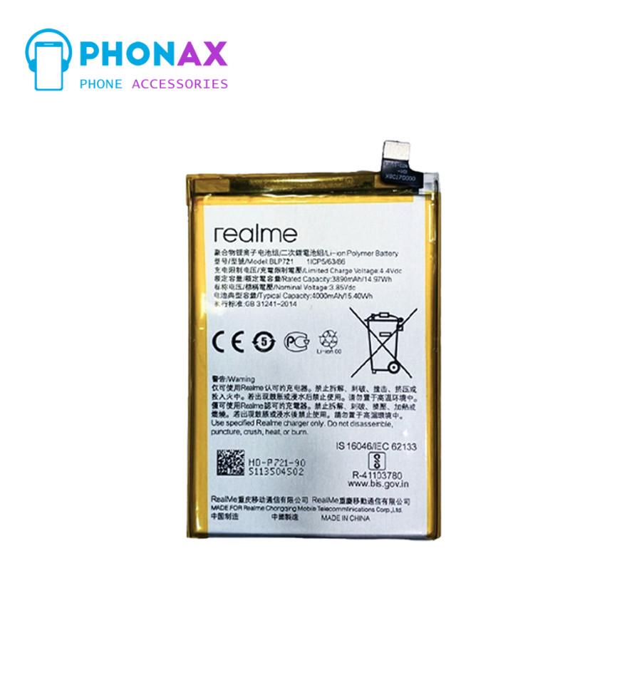 تصویرباتری اورجینال ریلمی Narzo 50a prime با یکسال ضمانت تعویض (حتی بادکردگی)