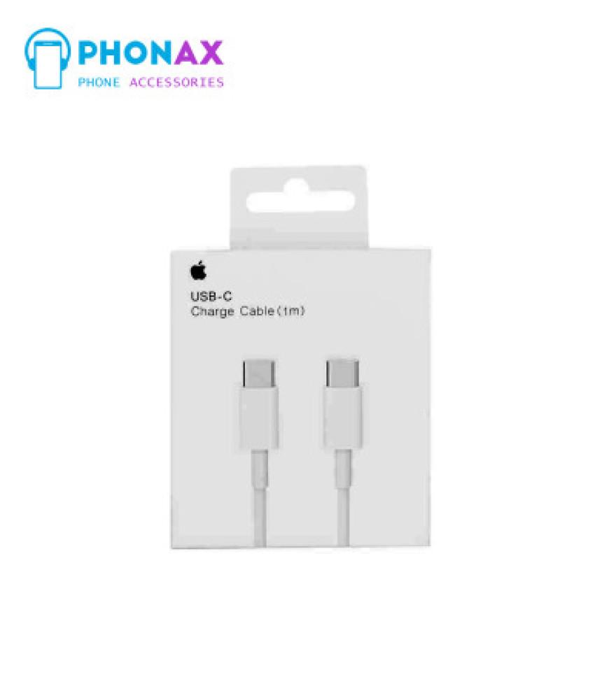 تصویركابل شارژ آیفون TYPE-C TO TYPE-C 15PRO/15PRO MAX با ضمانت تعویض 6ماهه