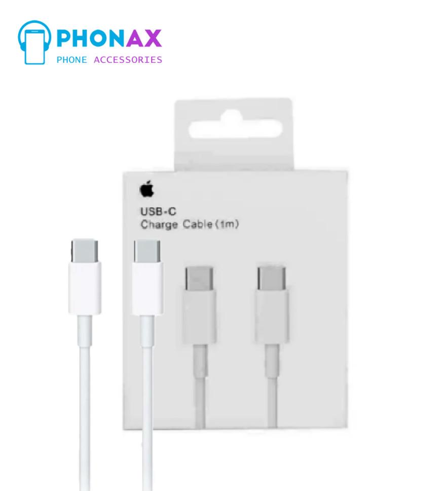 تصویركابل شارژ آیفون TYPE-C TO TYPE-C 15PRO/15PRO MAX با ضمانت تعویض 6ماهه