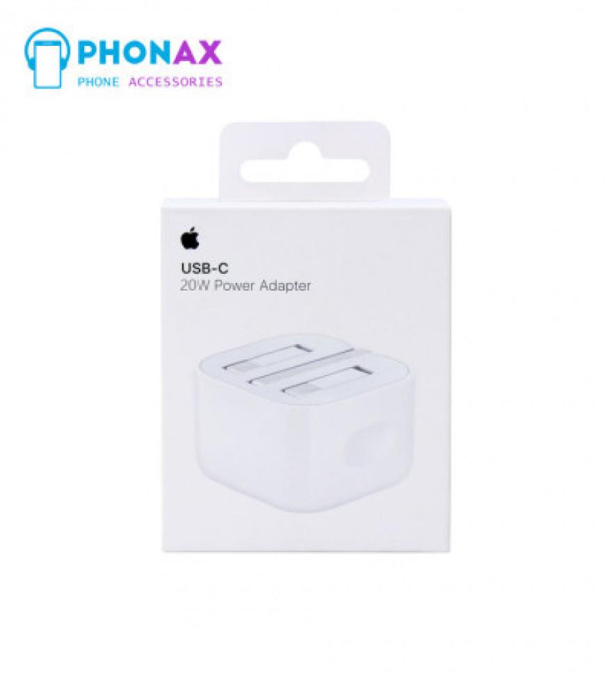 تصویرشارژر اورجینال (با تایید دستگاه JC) 20W اپل (12پین) مدل B/A با 6ماه گارانتی