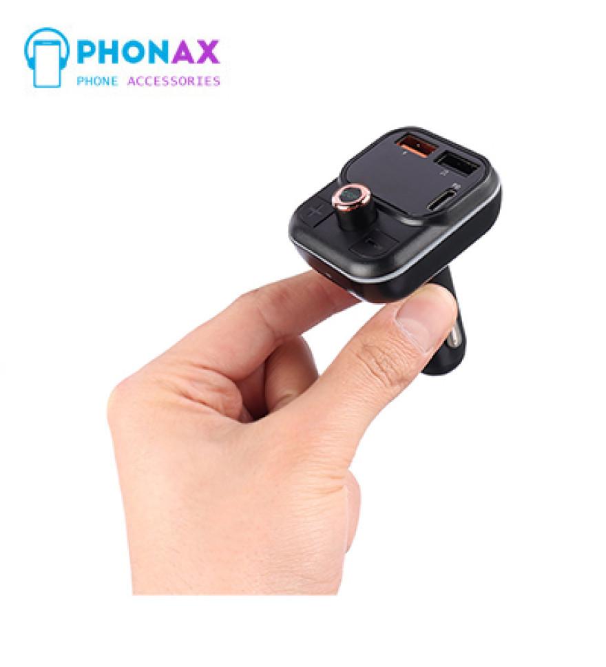 تصویرشارژر فندکی + FM Player بلوتوثی Earldom ET-M86