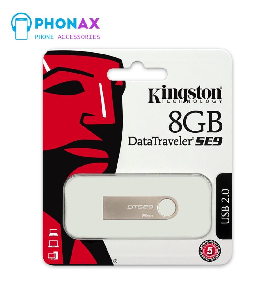 تصویرفلش مموری کینگ استون مدل datatraveler kysonظرفیت 8 گیگابایت با گارانتی مادام العمر