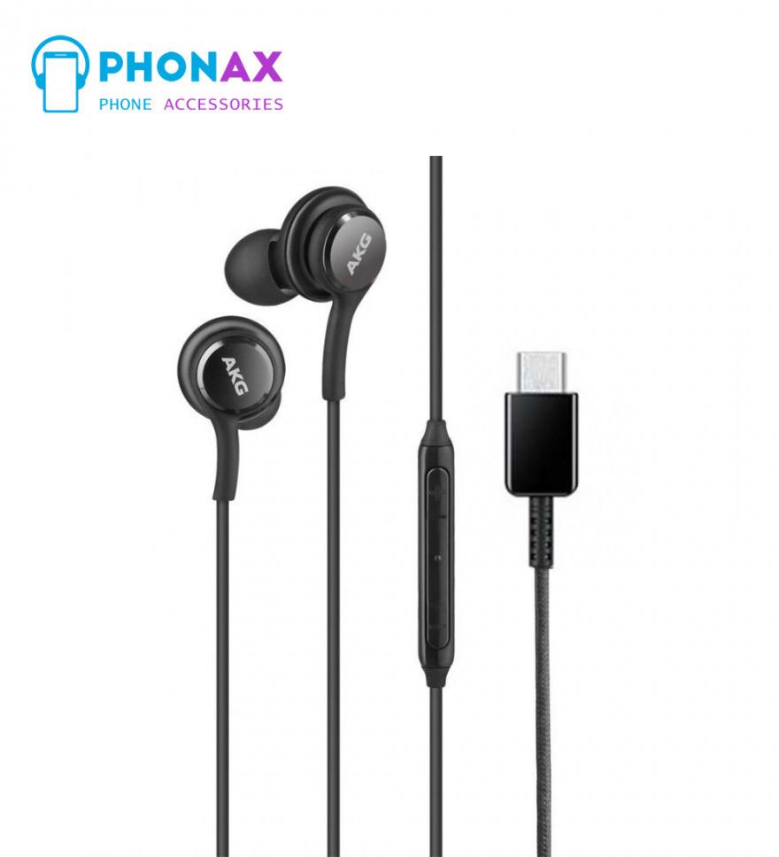 تصویرهندزفری اورجینال AKG Type-c سامسونگ گلکسی S20