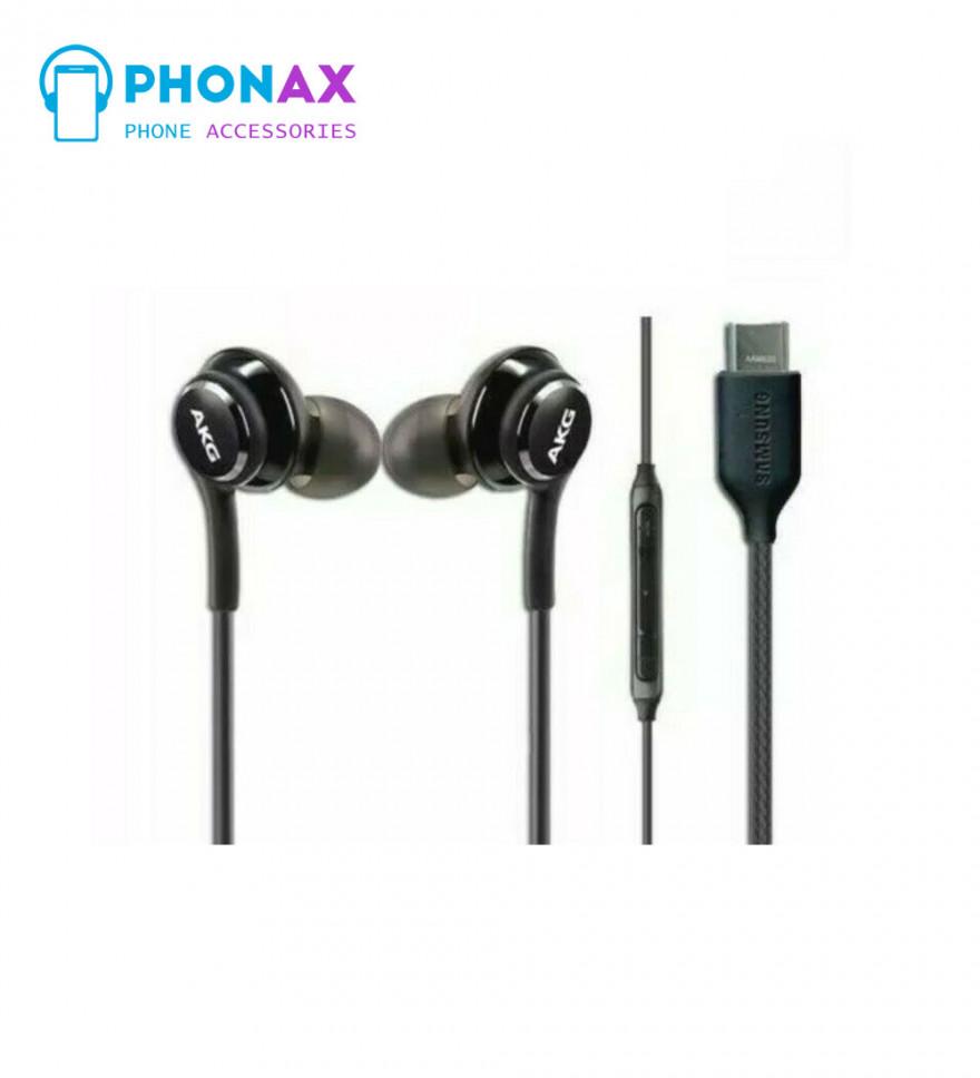 تصویرهندزفری اورجینال تایپ سی AKG سامسونگ گلکسی S20 Plus