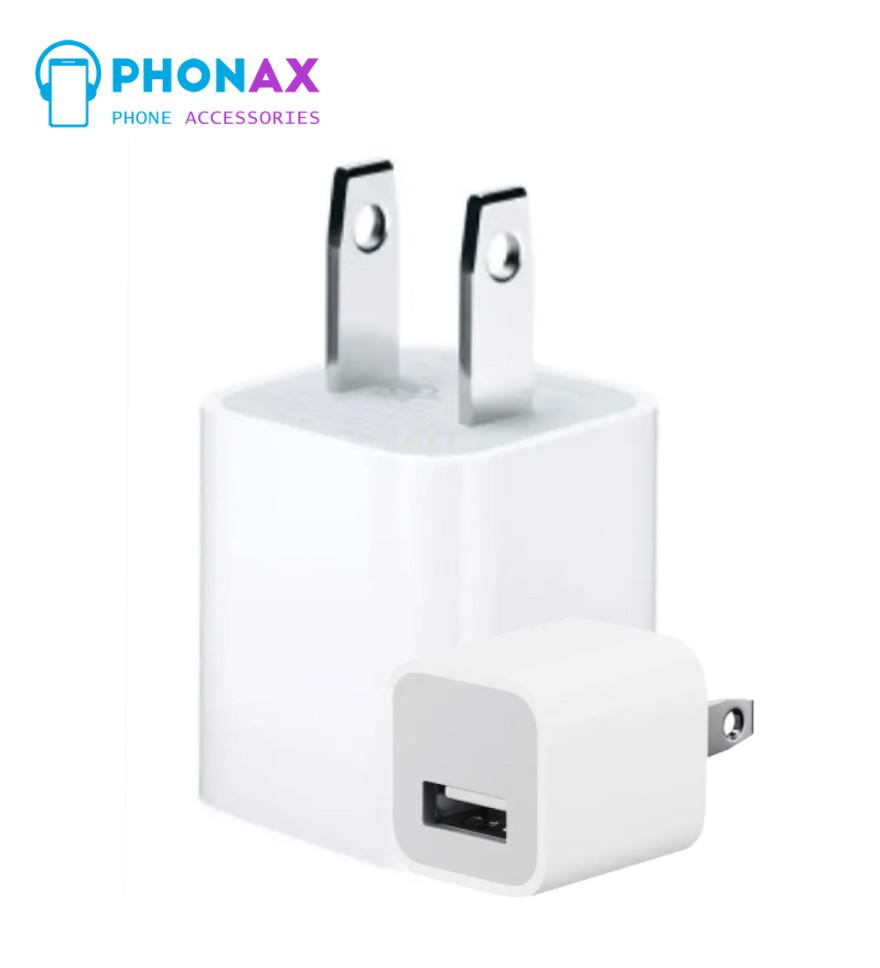 تصویرآداپتور شارژر اورجينال آیفون X 5W با ضمانت تعویض 6ماهه