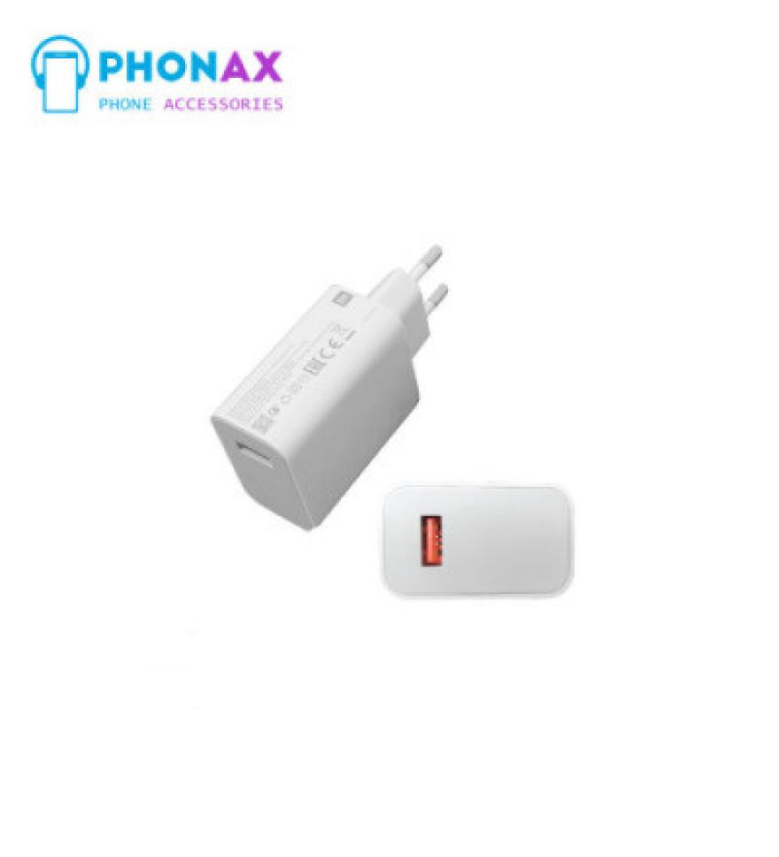 تصویرآداپتور شارژر اورجینال شیائومی 33 وات ثانیه شمار به همراه کابل با ضمانت تعویض 6 ماهه