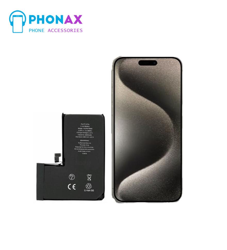 تصویرباتری آیفون 15Pro Max با ضمانت تعویض (حتی بادکردگی)