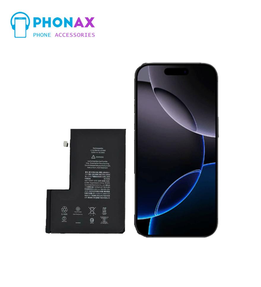 تصویرباتری اورجینال آیفون 16Pro با 12ماه گارانتی