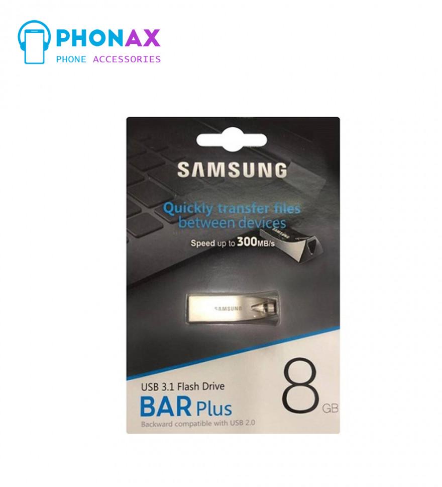 تصویرفلش مموری سامسونگ مدل Bar Plus MUF-32BE ظرفیت 8 گیگابایت با گارانتی مادام العمر