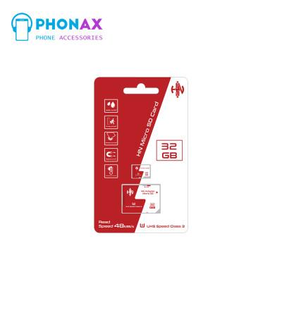 کارت حافظه microSDXC HN همراه با آداپتور SD ظرفیت 32 گیگابایت با گارانتی مادام العمر