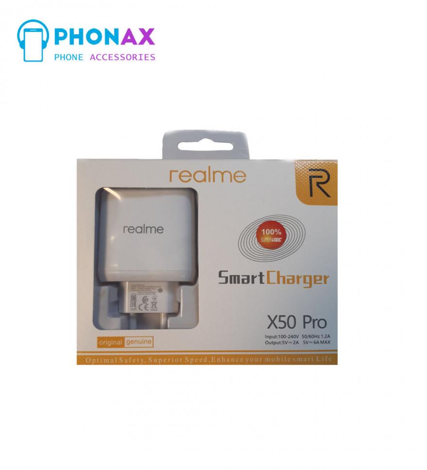 تصویرست کابل و شارژر ریلمی X50 Pro